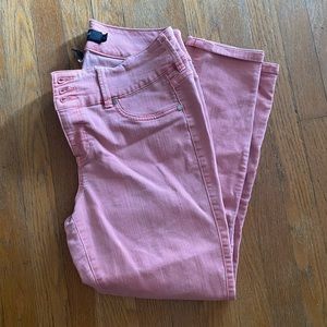 Torrid coral wash jegging crops